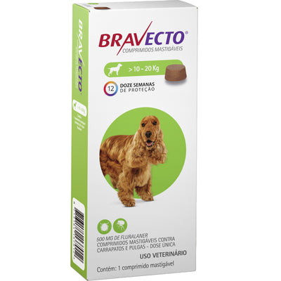 Bravecto - comprimidos mastigáveis contra carrapatos e pulgas