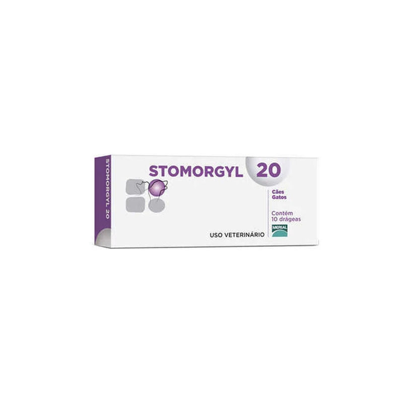 Antibiótico Stomorgyl 20 para Cães e Gatos