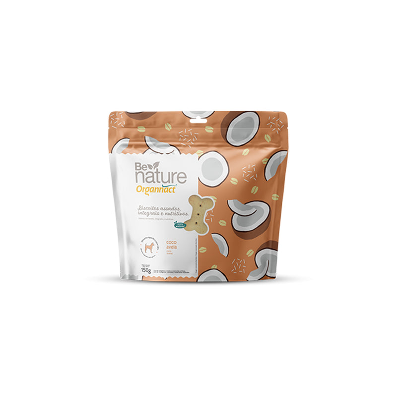 Biscoito Assado Be Nature Coco e Aveia