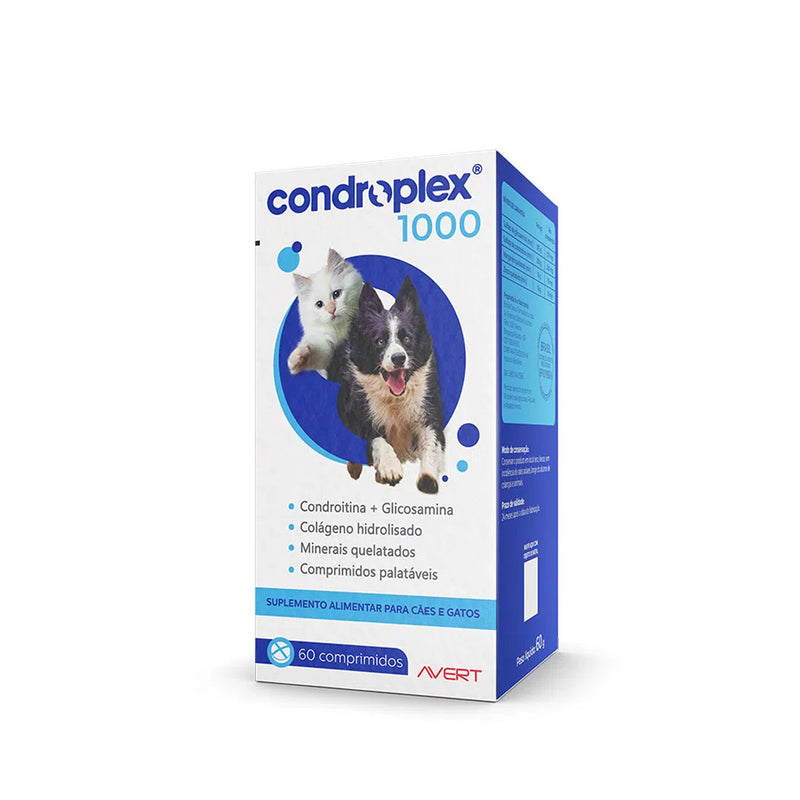 Condroplex 1000 para Cães e Gatos