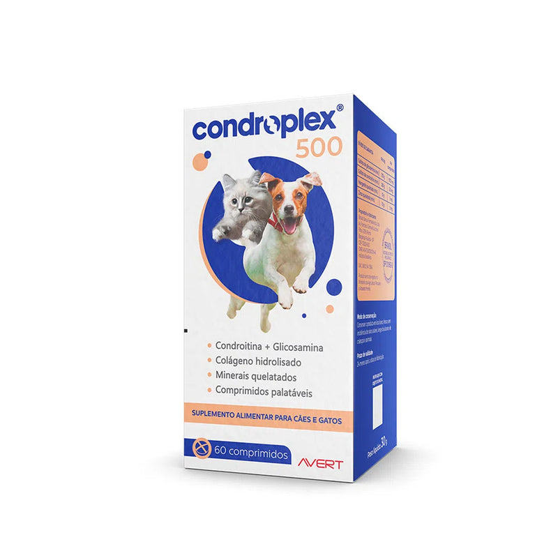 Condroplex 500 para Cães e Gatos