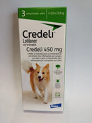 Credeli - comprimido mastigável para prevenção de pulga e carrapatos