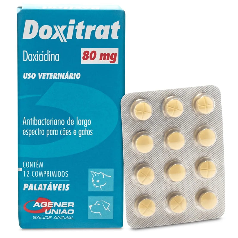 Doxitrat Antibiótico para Cães e Gatos