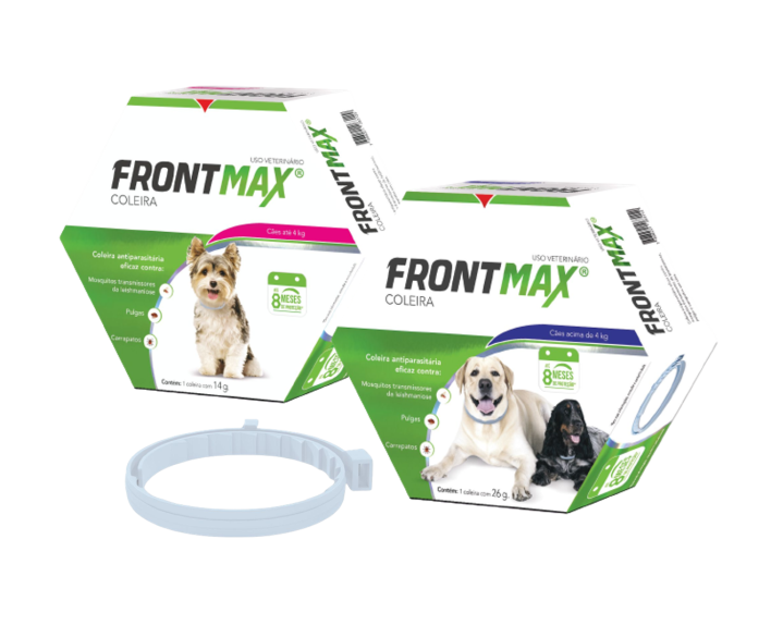Frontmax Coleira Antiparasitária Vetoquino para Cães