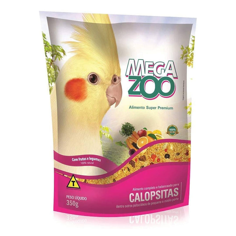 Mix Calopsitas Frutas e Legumes