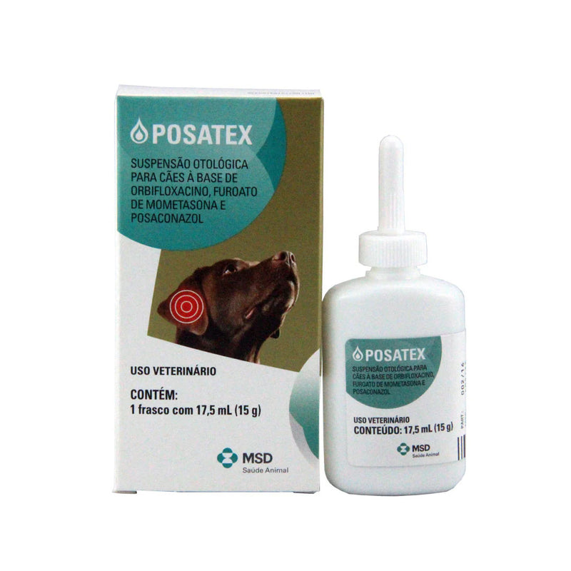 Posatex Suspensão Otológica para Cães 17,5 ml