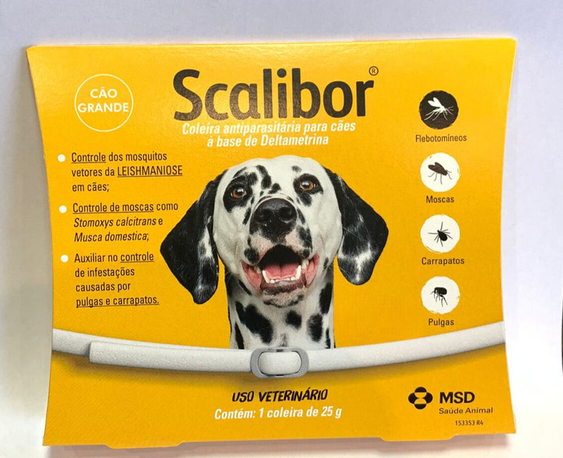 Scalibor - Coleira Antiparasitária Cães