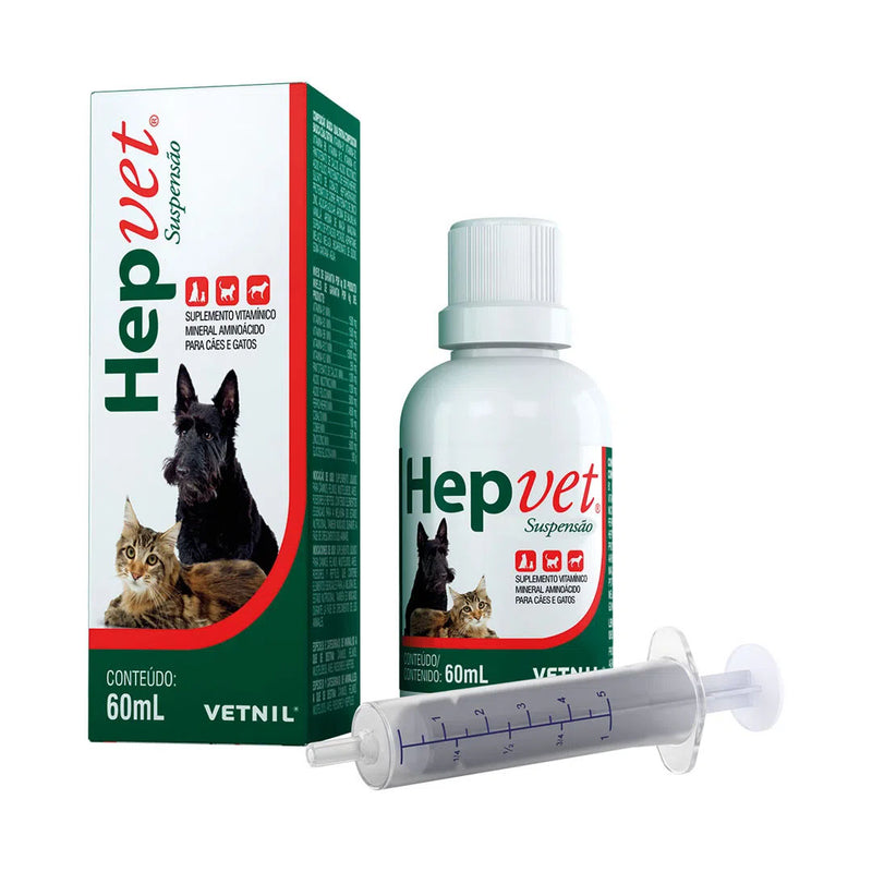 Suplemento Hepvet Suspensão 60ml