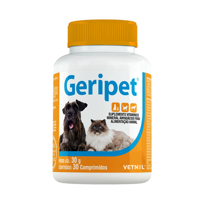 Suplemento Vitamínico Geripet para Cães e Gatos