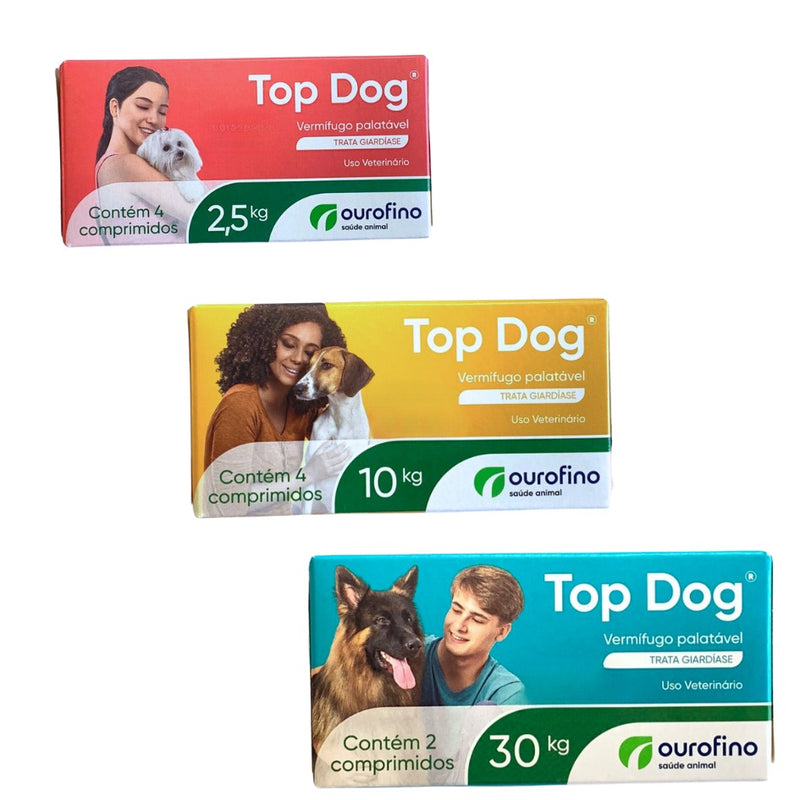 Top Dog - vermífugo palatável
